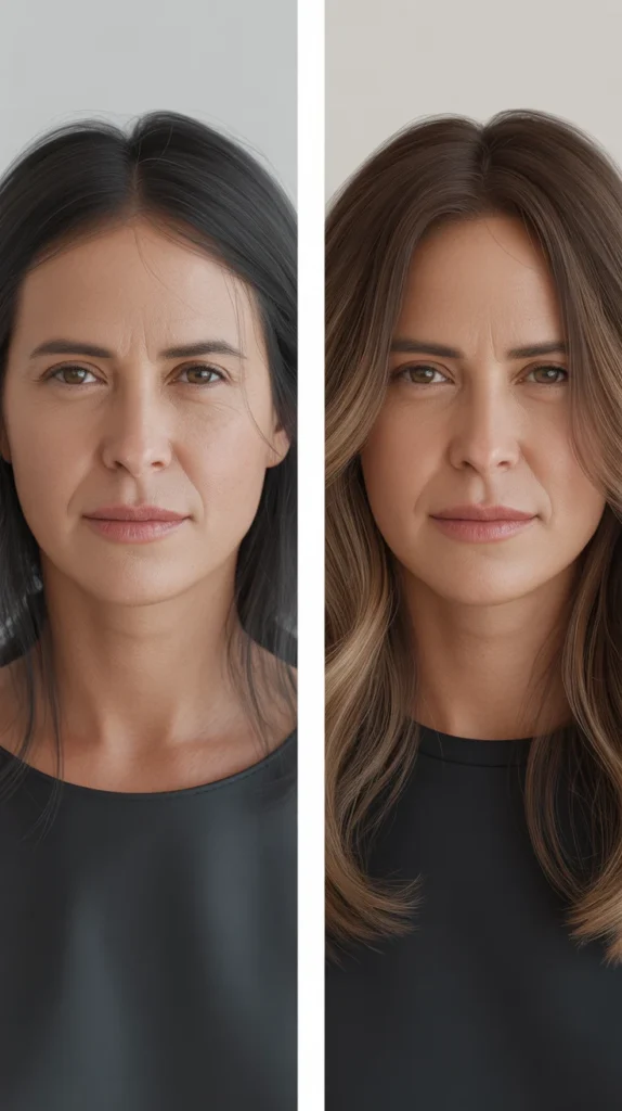 Hair Color to Look Younger