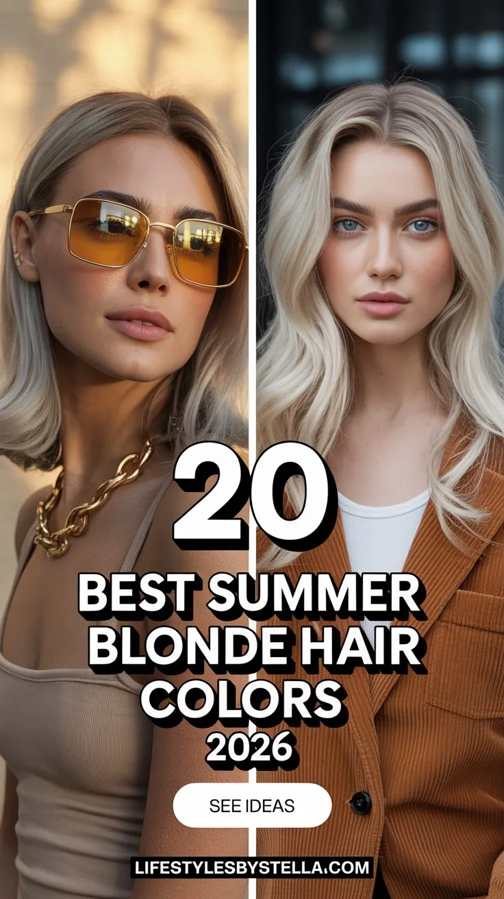 Summer Blonde Hair Colors 2026