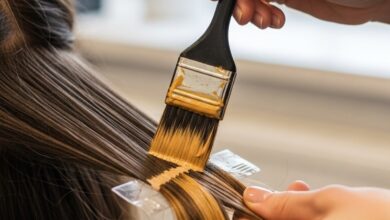 caramel highlights on brown hair