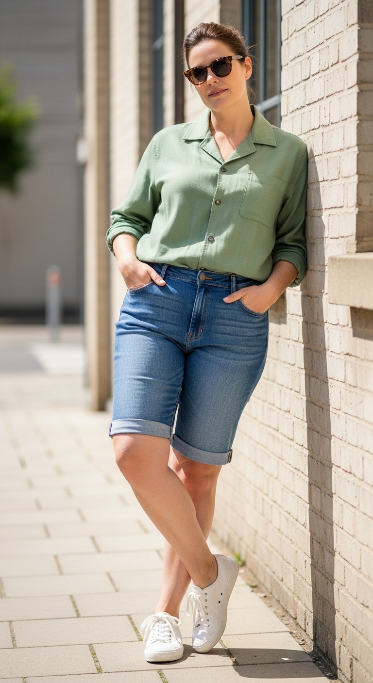 casual plus size summer outfits
