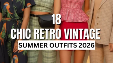 Retro Vintage Summer Outfits 2026