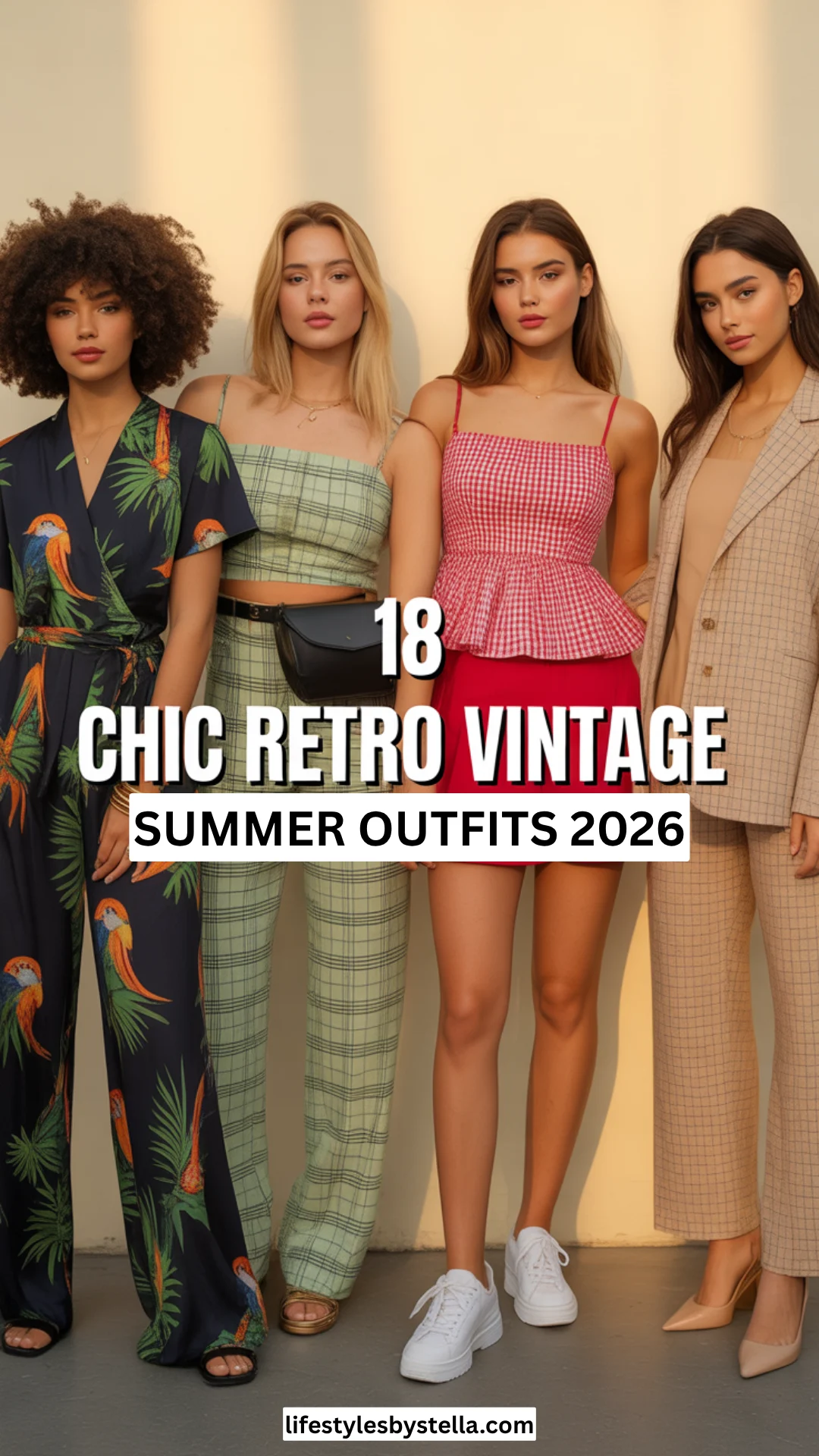 Retro Vintage Summer Outfits 2026