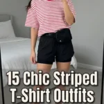 Striped T-Shirt Outfits for Women