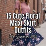 Floral Maxi Skirt Outfit