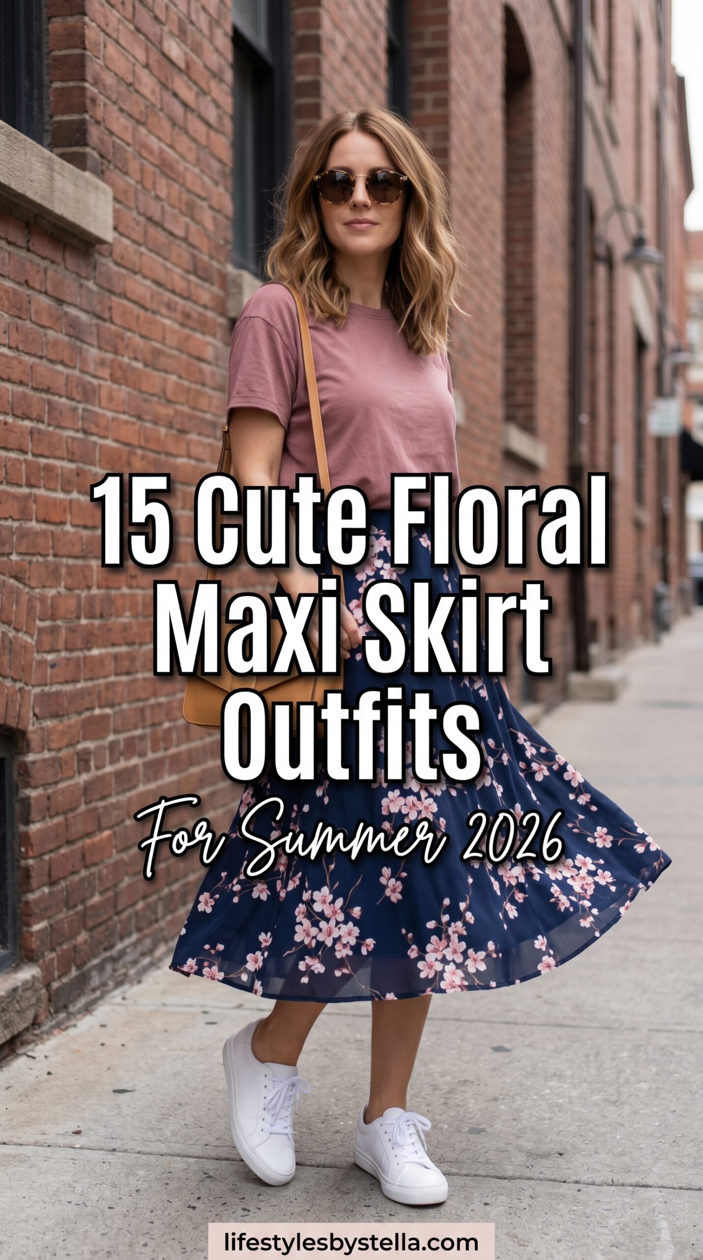 Floral Maxi Skirt Outfit