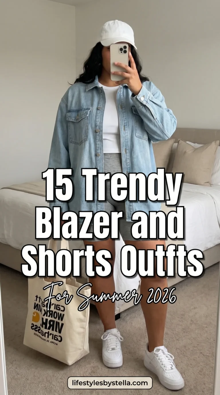 Blazer and Shorts Outfits for Women 2026