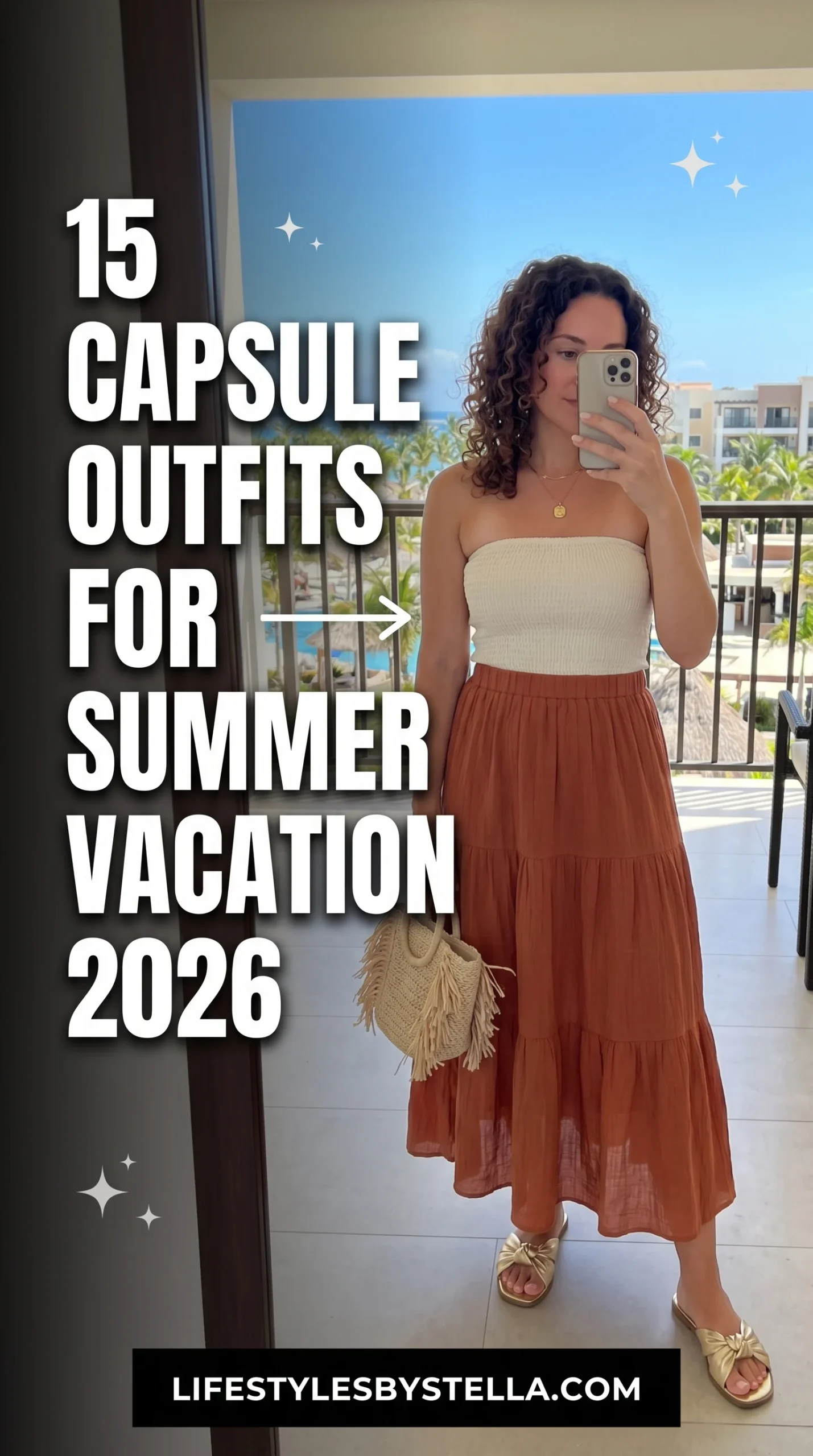 Capsule Outfits for Summer Vacation 2026
