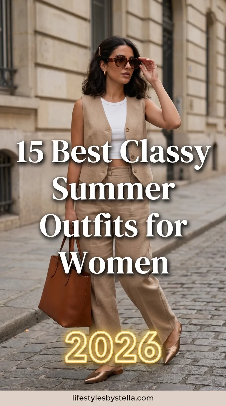 Classy Summer Outfits for Women 2026