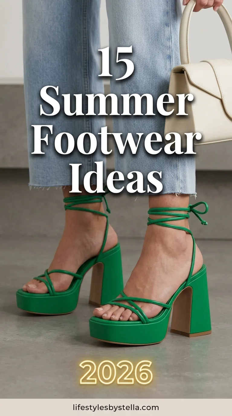 Summer Footwear Trends 2026
