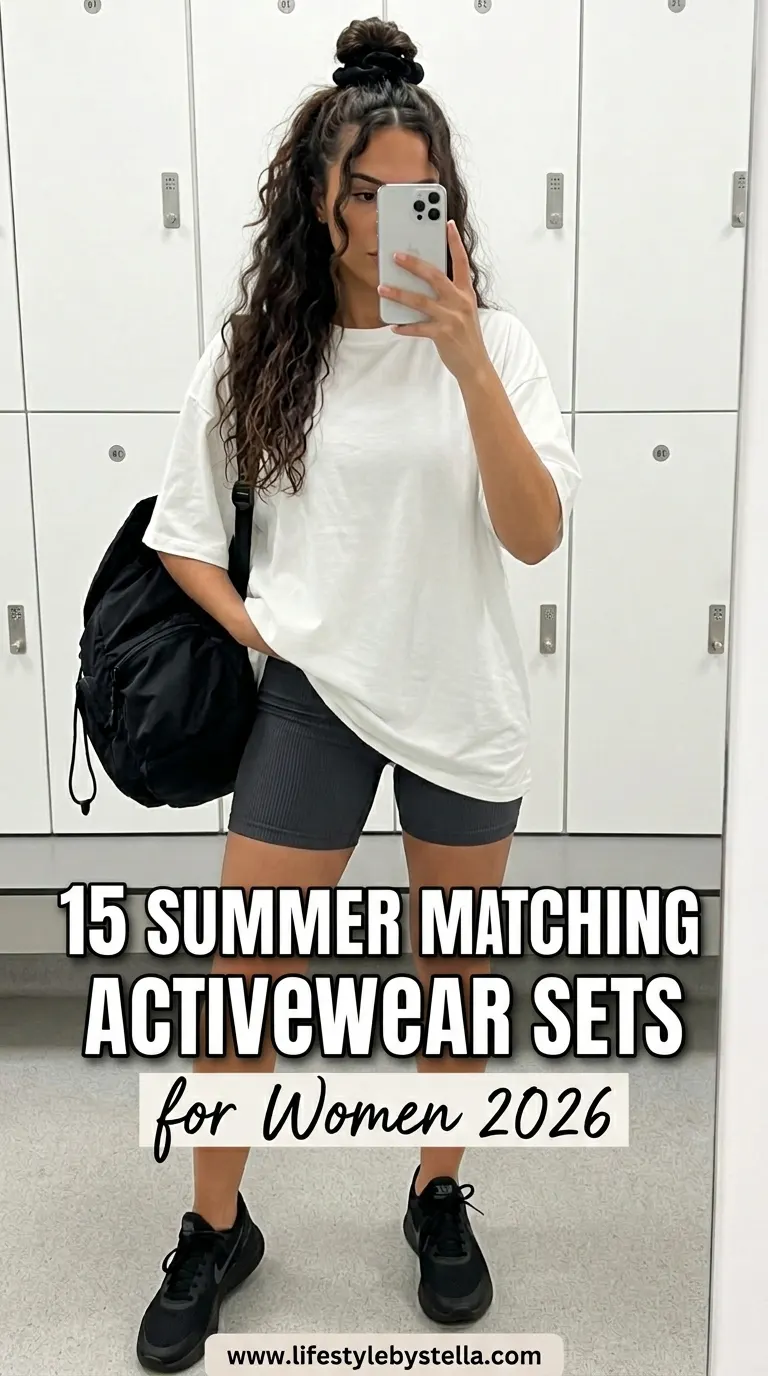 Summer Matching Activewear Sets for Women 2026