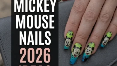 Mickey Mouse Nails 2026