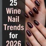 Wine Nail Trends 2026